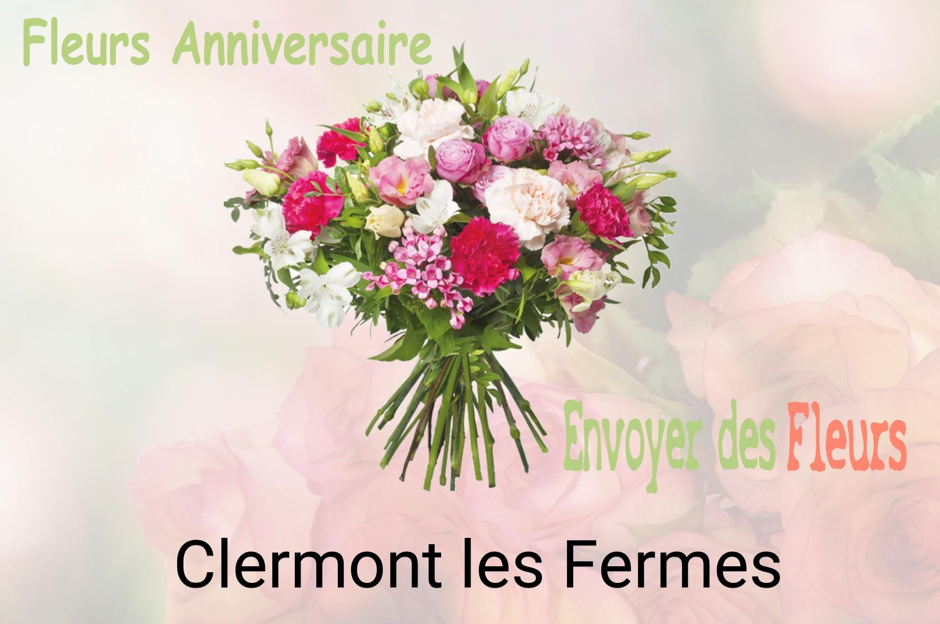 Bouquet de fleurs d’anniversaire livré à Clermont-les-Fermes